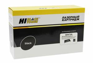 Картридж Hi-Black (HB-Q6470A) для HP CLJ 3600/3800/CP3505 Универс., Восстанов., Bk, 6K Картридж Hi-Black (HB-Q6470A) для HP CLJ 3600/3800/CP3505 Универс., Восстанов., Bk, 6K