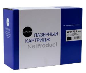 Картридж NetProduct (N-W1470A) для HP LaserJet Enterprise M610dn/611dn/612dn/M634/635, 10,5K, б/ч Картридж NetProduct (N-W1470A) для HP LaserJet Enterprise M610dn/611dn/612dn/M634/635, 10,5K, б/ч