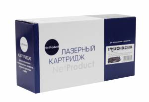 Картридж NetProduct (N-C7115A/Q2613A/Q2624A) для HP LJ 1200/1300/1150, Универсальный, 2,5K Картридж NetProduct (N-C7115A/Q2613A/Q2624A) для HP LJ 1200/1300/1150, Универсальный, 2,5K