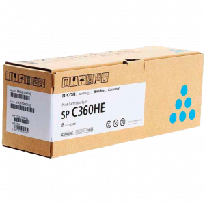 Принт-картридж голубой, тип SP C360HE (5K) Ricoh 408185 Принт-картридж голубой, тип SP C360HE (5K) Ricoh 408185