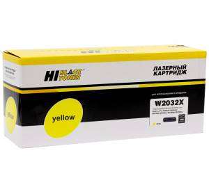 Картридж Hi-Black (HB-W2032X) для HP Color LaserJet Pro M454dn/M479dw, №415X, Y, 6K Картридж Hi-Black (HB-W2032X) для HP Color LaserJet Pro M454dn/M479dw, №415X, Y, 6K