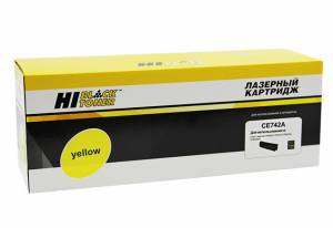 Картридж Hi-Black (HB-CE742A) для HP CLJ CP5220/5225/5225n/5225dn, Y, 7,3K Картридж Hi-Black (HB-CE742A) для HP CLJ CP5220/5225/5225n/5225dn, Y, 7,3K